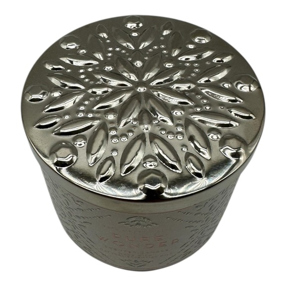 Bath & Body Works Pure Wonder Scented Candle 3 Wick 14.5‎ Oz Glass Jar - Picture 2 of 5